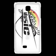 Coque LG F5 Thème musique 75