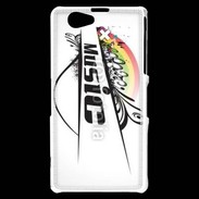 Coque Sony Xperia Z1 Compact Thème musique 75