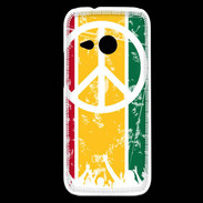 Coque HTC One Mini 2 Rasta Peace and Love 15