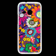 Coque HTC One Mini 2 Fond Hippie 1