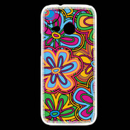 Coque HTC One Mini 2 Fond hippie 2