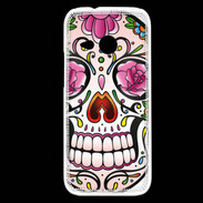 Coque HTC One Mini 2 Tête de mort design et coloré