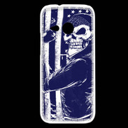 Coque HTC One Mini 2 Tête de mort Biker USA