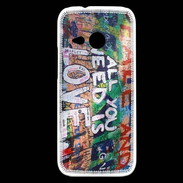 Coque HTC One Mini 2 All you need is love 5
