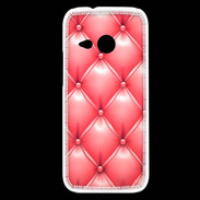 Coque HTC One Mini 2 Capitonnage Rose