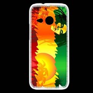 Coque HTC One Mini 2 Chanteur de reggae