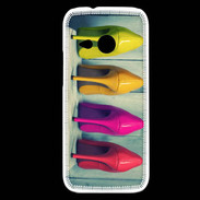 Coque HTC One Mini 2 Chaussures à talons colorés 5