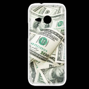Coque HTC One Mini 2 Fond dollars 10