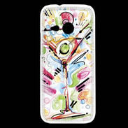 Coque HTC One Mini 2 cocktail en dessin