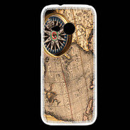 Coque HTC One Mini 2 Vintage compas de navigateur