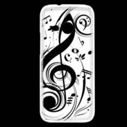 Coque HTC One Mini 2 Clé de sol