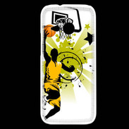 Coque HTC One Mini 2 Basketteur en dessin