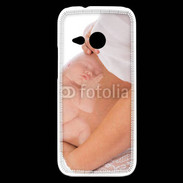 Coque HTC One Mini 2 Femme enceinte avec bébé dans le ventre