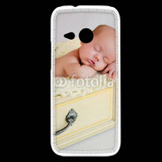 Coque HTC One Mini 2 Bébé dormant dans un tiroir