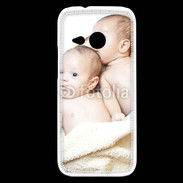 Coque HTC One Mini 2 Jumeaux bébés