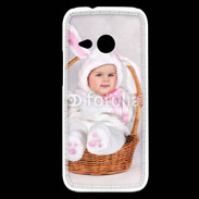 Coque HTC One Mini 2 Bébé dans un panier