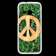 Coque HTC One Mini 2 Paix et herbe