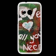 Coque HTC One Mini 2 Love is all you need