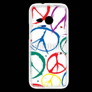 Coque HTC One Mini 2 Symboles de paix 2