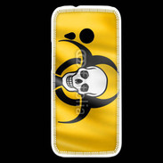 Coque HTC One Mini 2 Tête de mort Biohazard