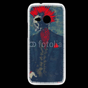 Coque HTC One Mini 2 Tête de mort Punk