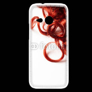 Coque HTC One Mini 2 Coiffure Cheveux bouclés rouges