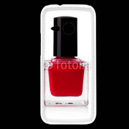 Coque HTC One Mini 2 Vernis rouge esthéticienne