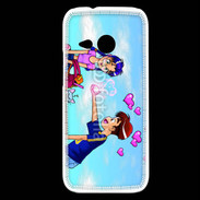 Coque HTC One Mini 2 Garçon romantique