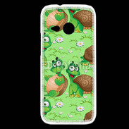 Coque HTC One Mini 2 Bande dessinée de tortue