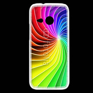 Coque HTC One Mini 2 Art abstrait en couleur