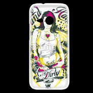 Coque HTC One Mini 2 Tatouage Girl