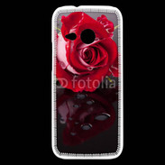 Coque HTC One Mini 2 Belle rose Rouge 10