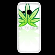 Coque HTC One Mini 2 Feuille de cannabis 2