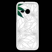 Coque HTC One Mini 2 Fond cannabis