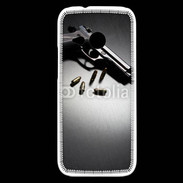 Coque HTC One Mini 2 Pistolet et munitions