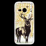 Coque HTC One Mini 2 Illustration de cerf 5