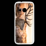 Coque HTC One Mini 2 Cerf au couché de soleil 620