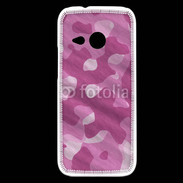 Coque HTC One Mini 2 Camouflage rose