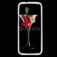 Coque HTC One Mini 2 Cocktail Martini cerise