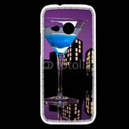 Coque HTC One Mini 2 Blue martini