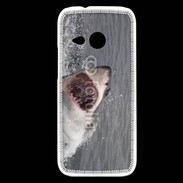 Coque HTC One Mini 2 Attaque de requin blanc