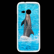 Coque HTC One Mini 2 Spectacle de dauphin