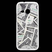 Coque HTC One Mini 2 Billet de banque en folie