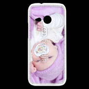 Coque HTC One Mini 2 Amour de bébé en violet