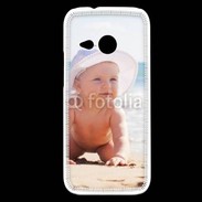 Coque HTC One Mini 2 Bébé à la plage