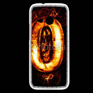 Coque HTC One Mini 2 Zéro en feu