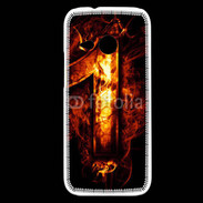 Coque HTC One Mini 2 Un en feu