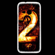 Coque HTC One Mini 2 Deux en feu