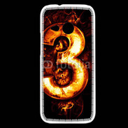 Coque HTC One Mini 2 Trois en feu