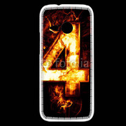 Coque HTC One Mini 2 Quatre en feu